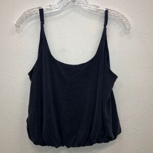 Silence & Noise Grey Crop top Elastic Waist Medium #200